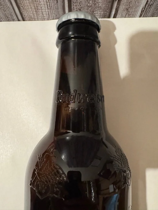 Budweiser Green St. Pat's 2000 Collectible Beer Bottle - Picture 7 of 7